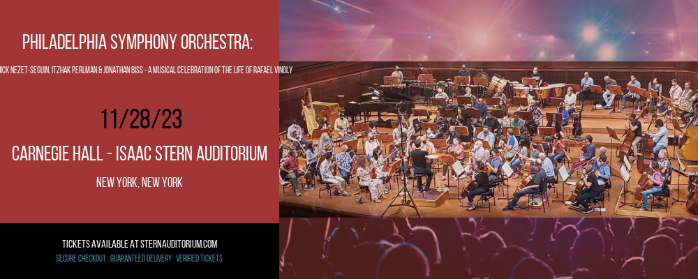 Philadelphia Symphony Orchestra at 
