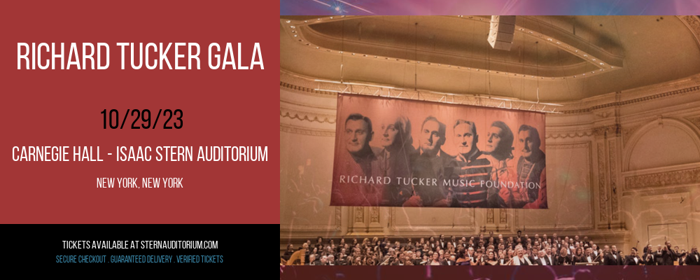 Richard Tucker Gala at 