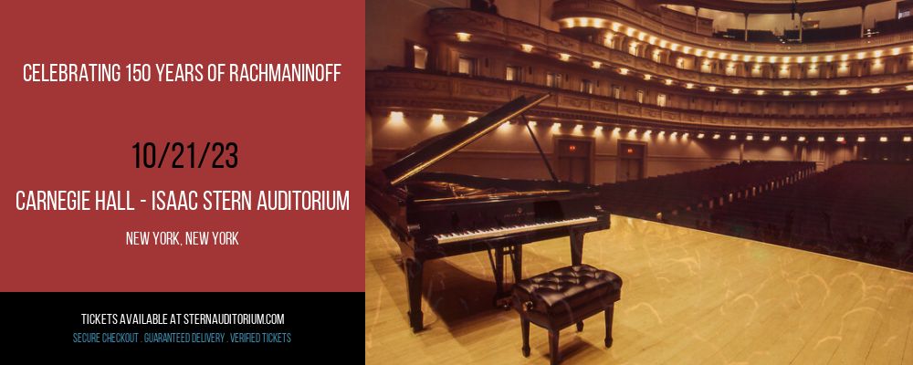 Celebrating 150 Years of Rachmaninoff at 