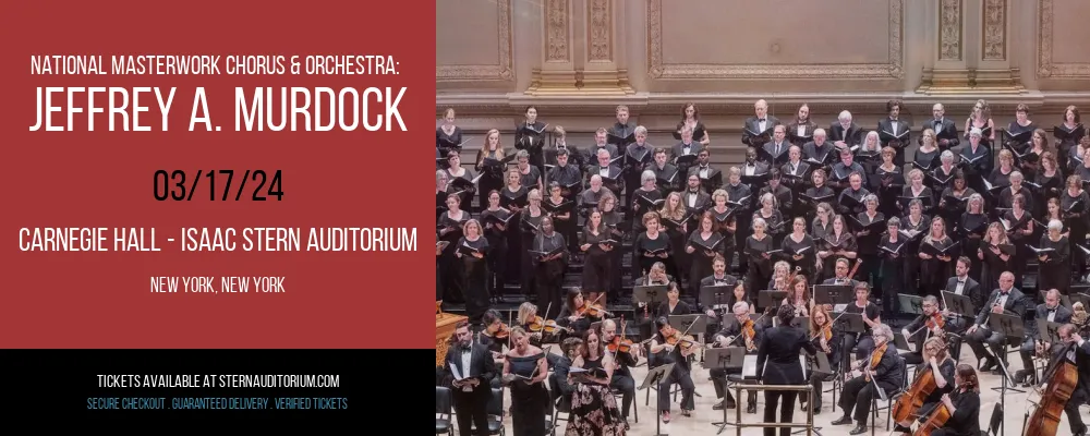 National Masterwork Chorus & Orchestra at 