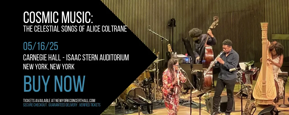 Cosmic Music at Carnegie Hall - Isaac Stern Auditorium