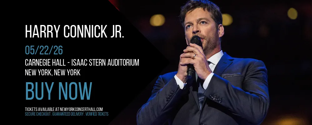Harry Connick Jr. at Carnegie Hall - Isaac Stern Auditorium