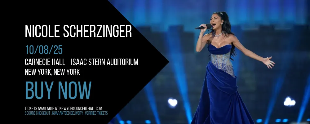 Nicole Scherzinger at Carnegie Hall - Isaac Stern Auditorium