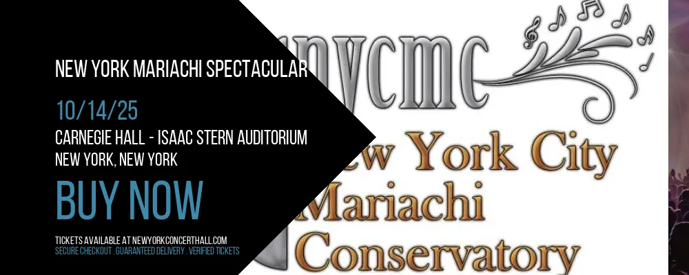 New York Mariachi Spectacular at Carnegie Hall - Isaac Stern Auditorium