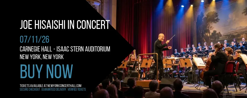 Joe Hisaishi In Concert at Carnegie Hall - Isaac Stern Auditorium
